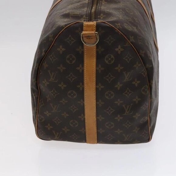 LOUIS VUITTON Monogram Keepall Bandouliere 60 Boston Bag - Picture 4 of 14